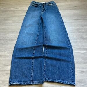 Faded Baggy Wide Leg BDG Denim Jeans 22x28 Y2K 2000s Vintage